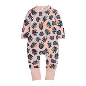 Baby jumpsuit lange mouwen romper babyjongen meisje kleding kleine cottons pasgeboren peuter onesie algemene outfit pyjama's