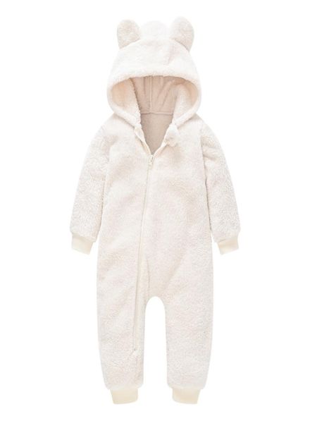 Ropa para bebés recién nacido infantil pelaje de pelaje de piel sintética para niñas, chicas, osos, invierno, traje de nieve espeso tibio con capucha espesante de espesas 202827743