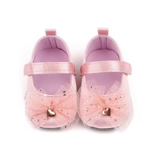 Zuigeling Pasgeboren Zachte Zoete Baby Schoenen Kids Bruiloft Feestjurk Schoeisel Kinderen Prinses Eerste Wandelaar Baby Meisje Schoenen