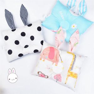 Oreilles de lapin pour bébé imprimer Oreiller à mémoire INS Nouveau-né dessin animé lapin Support Coussin Pad Bébé Stéréotypes Oreillers 20 couleurs C5923