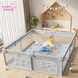 Enfant brillant enfants Playvage avec mousse Protecteur Baby Playground Baby Safety Fence Kid Ball Pit Play Play pour 0 à 6 ans Kid 231221