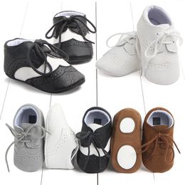 Infantil Soft First Walkers Baby Boy Girl Shoes Kids Prewalker Pu Boys Sports Sports Sporters Sneakers