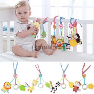 Infant Toys Stroller Baby speelgoedbed windgong rammelaars Clip baby koets krib wandelwagen op hangende babyspeelgoed 0-12 maanden cadeau hkd230817