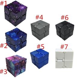 Infinity Creative Sky Magic Fidget Antistress Jouets Bureau Flip Cube Puzzle Mini Blocs Décompression Jouets Drôles FY2484