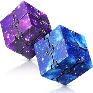 Infinity Cube Flip ADHD Toys Angst Toy Fingertips For Game Puzzle Antistress Magic Finger Fidget Autism Hand Gifts Children 240514