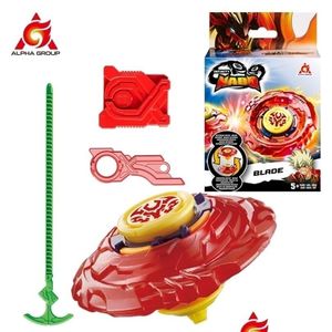 Infinity Nado 3 Série en plastique Set Attack et Nce Spinner Gyro Battle Toupie avec lanceur pour cadeau de jouet pour enfant 220815 Drop Deliver Dhreb