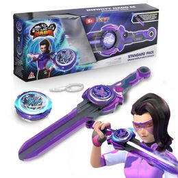 Infinity Nado Vechten Top Burst Gyro Speelgoed Spinning wSword Launcher Battle Game Set Speelgoed voor Jongens Meisjes 231220