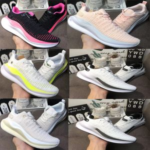 Infinity Run Top Reactx Fk Hommes Femmes Chaussures de course Invincible Designer White Light Crimson Triple Black Oreo et Match Trail