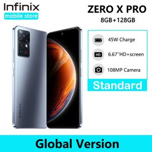 Infinix ZERO X PRO 8 Go 128 Go Smartphone 108MP Caméra Helio G95 120hz Taux de rafraîchissement 45W Super Charge
