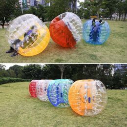 Pelota de fútbol inflable con burbujas de aire, parachoques de fútbol, diámetro de 4/5 pies (1,2/1,5 m), pelota gigante de hámster humano para adultos y adolescentes