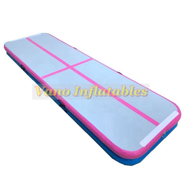 Tapis de piste gonflable Airtracks Gymnastique pour usage domestique, entraînement, pom-pom girl, plage, parc avec pompe