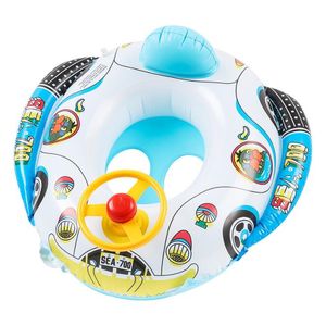 Opblaasbare baby drijvers peuter zwembad zwembad stoel boot buis ringauto zonsopdracht water sport zwembad cartoon draagbare kinderen bad stoelen grappig waterspeelgoed