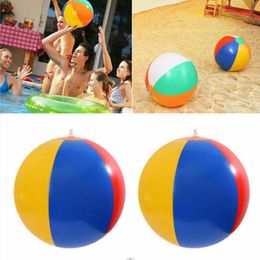 Opblaasbaar strandbal multi-colour buiten strandbal water sport ballonwater speelgoed beste zomerspeelgoed voor kinderen
