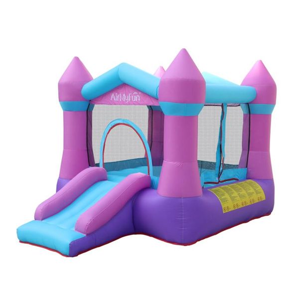 Maison de videur gonflable pour les tout-petits enfants château intérieur petit videur moonwalk jooys enfants playhouse en plein air jouent des cadeaux d'anniversaire amusants.