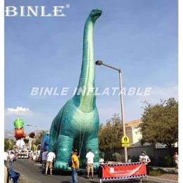 Opblaasbare uitspraken Outdoor enorme opblaasbare brachiosaurus dinosaurus voor advertentiepromotie dino gigantische draken dieren