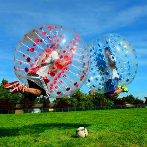 Opblaasbare Bouncers Speelhuis Schommels 1.0mm TPU Opblaasbare Zorbbal 1.2m 1.5m 1.7m Bubble Voetbal Air Bumper Ball Bubble Voetbal Voor Volwassenen 230603