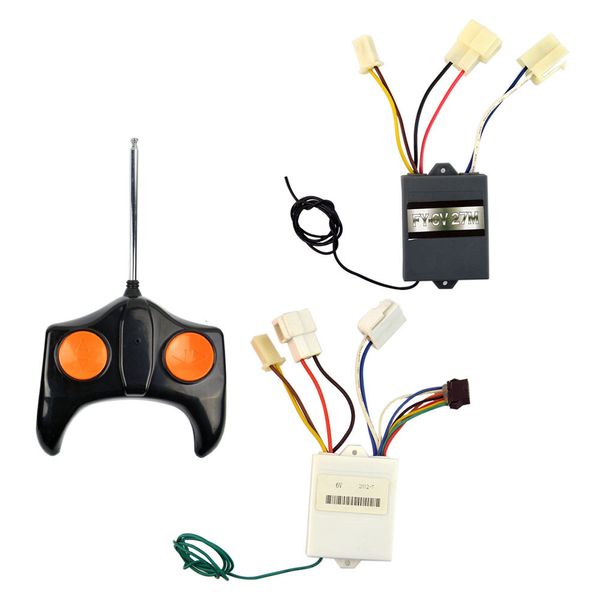 Gorilas inflables Playhouse columpios FY6V controlador de vehículo eléctrico para niños coche de bebé 24G receptor de juguete de control remoto Bluetooth 230518