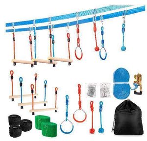 Springkussens Speelhuis Schommels Kinderen Tuin Schommel Ringen Klim Speelgoed Outdoor Training Activiteit Veiligheid Sport Touw Opknoping Kinderen Fitness Apparatuur 230711