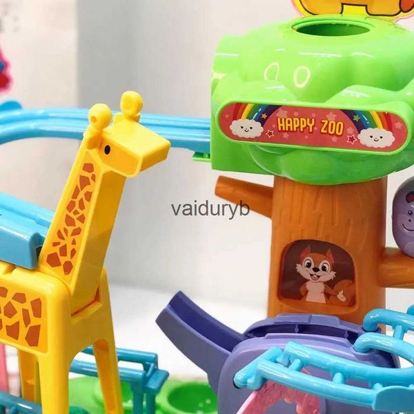 Videurs gonflables Playhouse balançoires gobelet piste coulissante bébé dessin animé enfant en bas âge Zoo toboggan aventure jouet éducatif vaiduryb