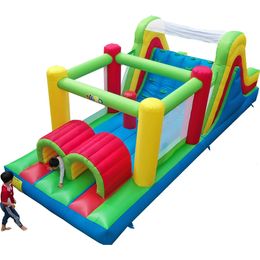 Gorilas inflables Casa de juegos Columpios YARD Bounce House 652824m Castillo Obstáculo para niños Juegos Juguetes Slide Bouncer Jumping Trampoline 231212