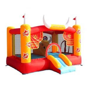 Château gonflable Europe Aire de jeux intérieure pour enfants, videur, maison de rebond avec toboggan, trampoline, maison de jeux, conception d'équitation en plein air, jouets amusants, cadeaux