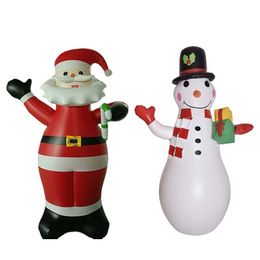 Opblaasbare kerstversiering Kerstman en Indoor Tall Opblaas Kerstman voor Party Lawn Outdoor Decor