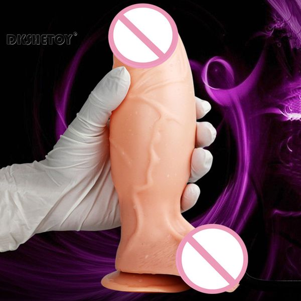 Consolador inflable para mujeres, masturbación, masaje vaginal, orgasmo, tapón enorme, ventosa, consolador para pene, juguetes sexuales anales FB