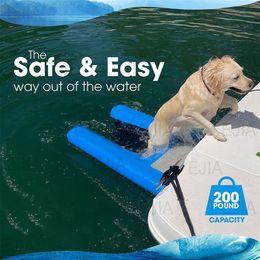Rampe gonflable pour chien, planche Portable pour chiot, pour piscine, lac, radeau d'étang pour chiens, 235 m