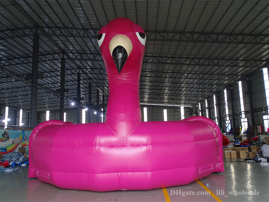 Opblaasbare Flamingos Bouncy House / opblaasbaar Flamingo Jumping House / Slortrasboten uitsmijter voor kinderen