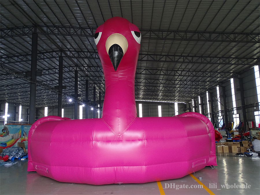 Casa inflable de flamencos/casa inflable de salto de flamencos/gorila inflable para niños