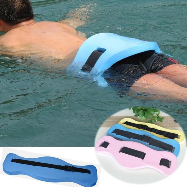Flotadores inflables Tubos Espalda ajustable Espuma flotante Cinturón de natación Equipo de entrenamiento de cintura Ayuda de seguridad Inflable Inflable Inflable