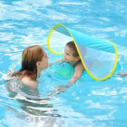 Opblaasbare drijversbuizen Baby's drijvende taille zwemring baby's tafel minder boei zwemboach liegen zwemring zwembad drijvende accessoires speelgoed p230519