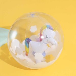 Inflatable Floats Tubes Indoor unicorn Flamingo inflatable toy beach ball floating ring summer swimming pool party accessories P230612