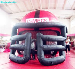 Arche gonflable de casque de tunnel d'arc de football pour l'entrée de jeu de joueurs