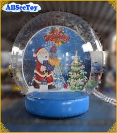 Taille humaine gonflable Snow GlobeGiant Snow Globe Christmas Po Globecommercial Quality Delivery peut souffler Snow2190967