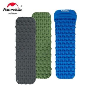 Colchón inflable, almohadilla para dormir ultraligera, colchoneta portátil para acampar, cama de aire plegable, cojín de viaje con almohada 240306