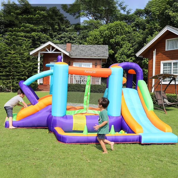 Maison de jeu gonflable à vendre Bounce House Slide Combo Videur Parc Jouets Enfants Château Enfants Jouets Playhouse Jouer En Plein Air Amusant Cadeaux D'anniversaire Fête Intérieure Sautant