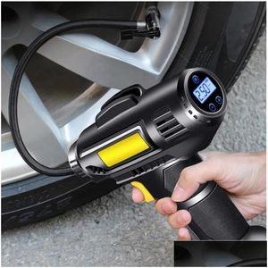 Pompe gonflable Compresseur d'air de voiture portable Pneu électrique Inflateur sans fil de moto