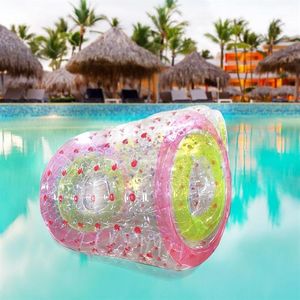 Boule à roulettes gonflable en PVC écologique, jouet flottant de divertissement aquatique, équipement de loisirs en plein air, balles de marche 278g