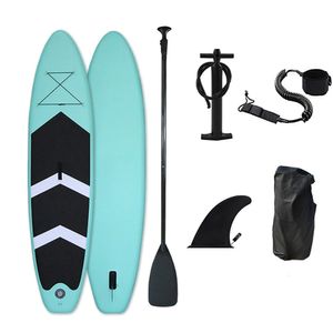 Soupplable stand up paddle planche Sup Surfboard Sport Water Sport Kayak Surf Set avec paddle board tail Fin Foot Corde Inflateur et sac 240320