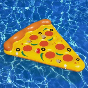 Piscine à pizza flottante nage gonflable Float pour adulte matelas hamac de hamac de hamac