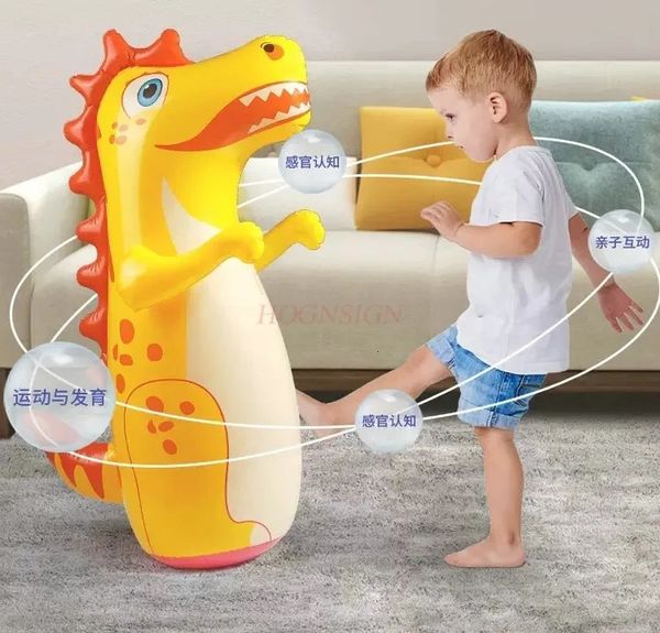 Toyage de tulert gonflable bébé Grands garçons et filles Childrens Boxing Dinosaur Puzzle 012 ans 240521