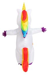 Costume de licorne gonflable pour adultes