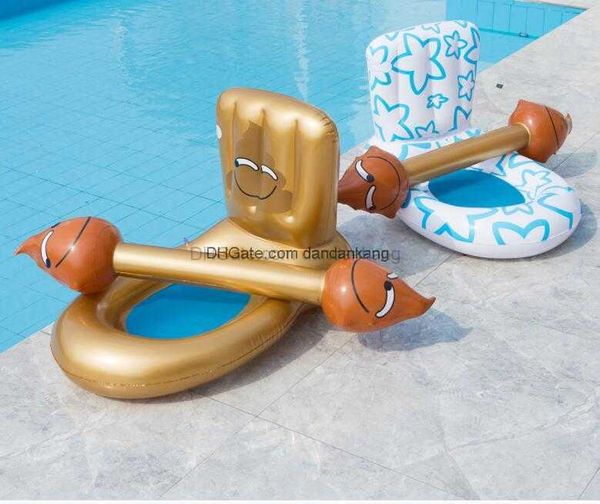 Anillo de asiento de inodoro de agua inflable, juguete de atletismo flotante, pegatinas de lucha para niños y adultos, juguetes de colchón, flotadores de piscina, tubos, sofá de playa, silla de salón