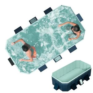 BLOEMSTABLE FREEGROOT Groot familie zwembad huisdier bad buitje buitentuin opvouwbaar zwemmen voor kattenhonden onderdompeling benodigdheden 240521
