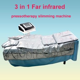 3 in 1 lymfedrainage infrarood + EMS luchtdruk pressotherapie afslanken spier lichaam slanke detox verliezen gewicht