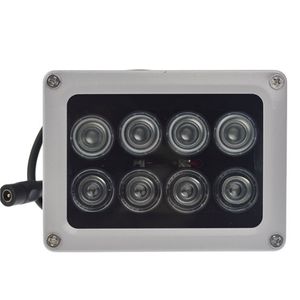 Infrared Light Lamp 8 LEDs 850NM IR Night Vision Wide Angle IP65 Waterproof Fill Light for CCTV Securiy Accessories