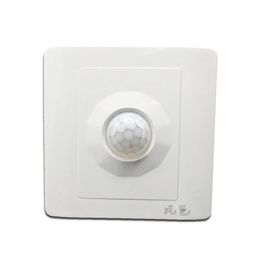 Interruptor de sensor de movimiento infrarrojo de segunda línea 86 Tipo de sensor de cuerpo humano Staincase de escalera de módulo automático Luz de 220V