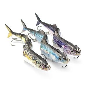 Leurre de thon ODS 150 mm 31 g Swimbait Échantillon gratuit Leurres de pêche Leurres de pêche au bar articulés durs pour la pêche en eau salée et en eau douce Leurres de pêche