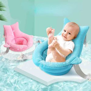 Asientos ing s, almohadilla para ducha de bebé, alfombrilla antideslizante para asiento de bañera, cojín de soporte de seguridad para recién nacido, almohada suave plegable, bañera P230417